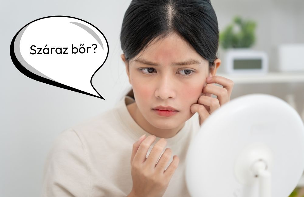 száraz bőr