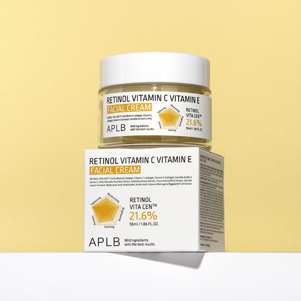 APLB - Retinol Vitamin C Vitamin E Facial Cream - 55ml