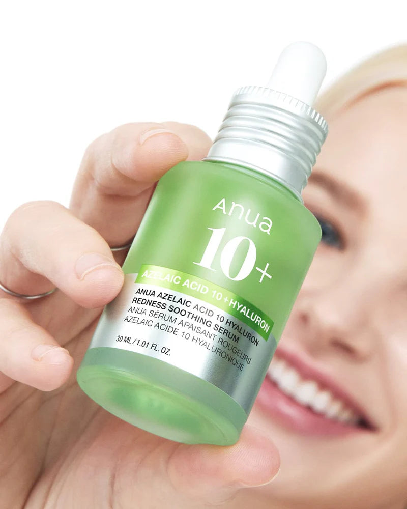 Anua - Azelaic Acid 10 Hyaluron Redness Soothing Serum - Arcszérum azelainsavval