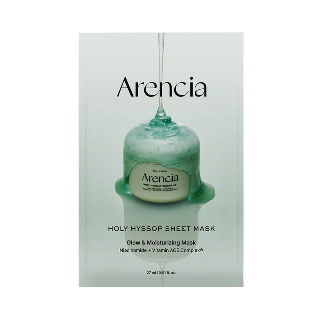 Arencia - Holy Hyssop Sheet Mask