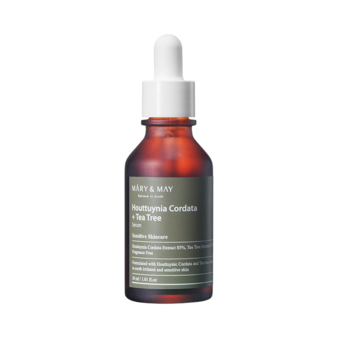 Mary&May - Houttuynia Cordata +Tea Tree Serum - Bőrnyugtató szérum - 30ml