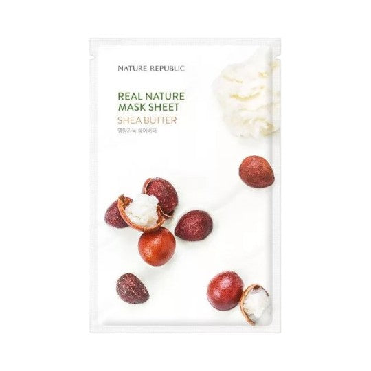 Nature Republic - REAL NATURE SHEET MASK SHEA BUTTER