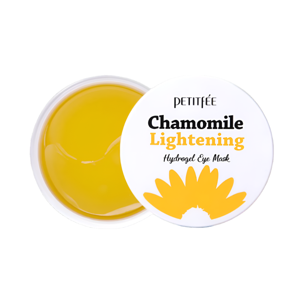 PETITFEE - Chamomile Lightening Hydrogel Eye Mask - Szemkörnyékápoló tapasz