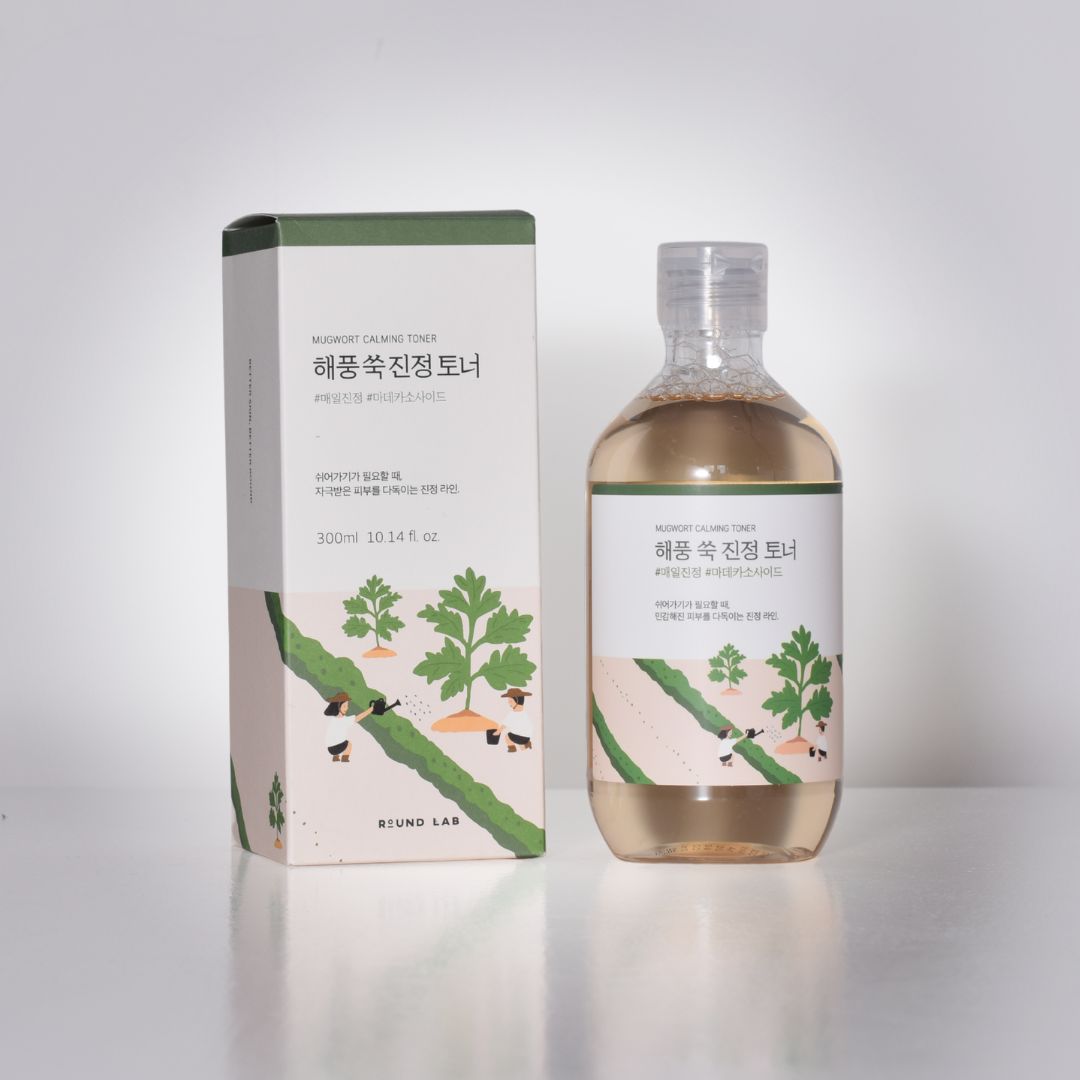 Round Lab - Mugwort Calming Toner - Nyugtató arctonik - 300ml