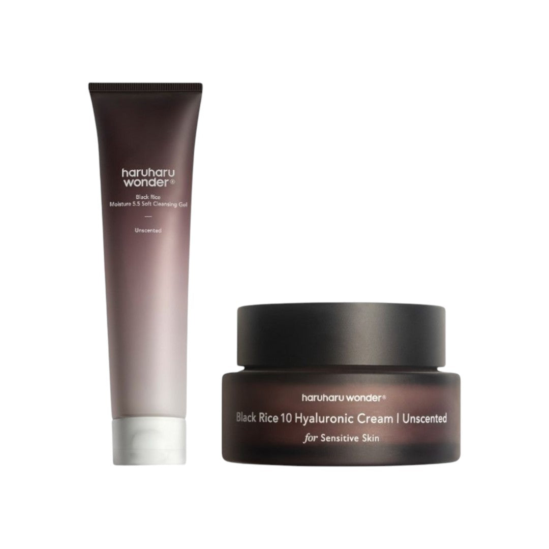 Haruharu WONDER - Black Rice Hyaluronic arcápoló csomag