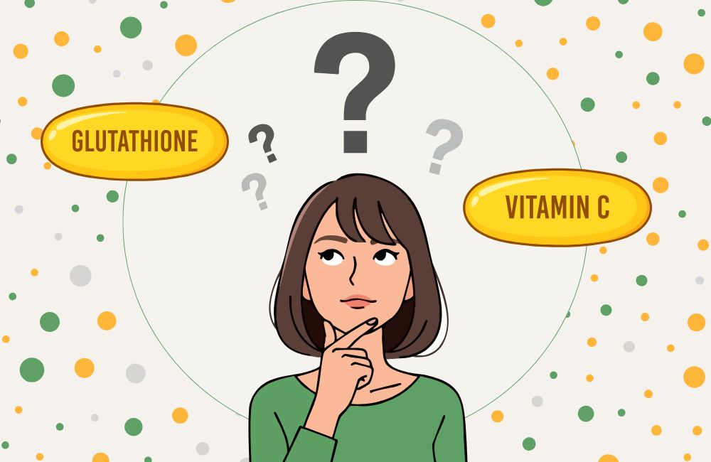 Glutathione or Vitamin C? Which is better for dark spots and dull skin Glutathione or Vitamin C? Which is better for dark spots and dull skin