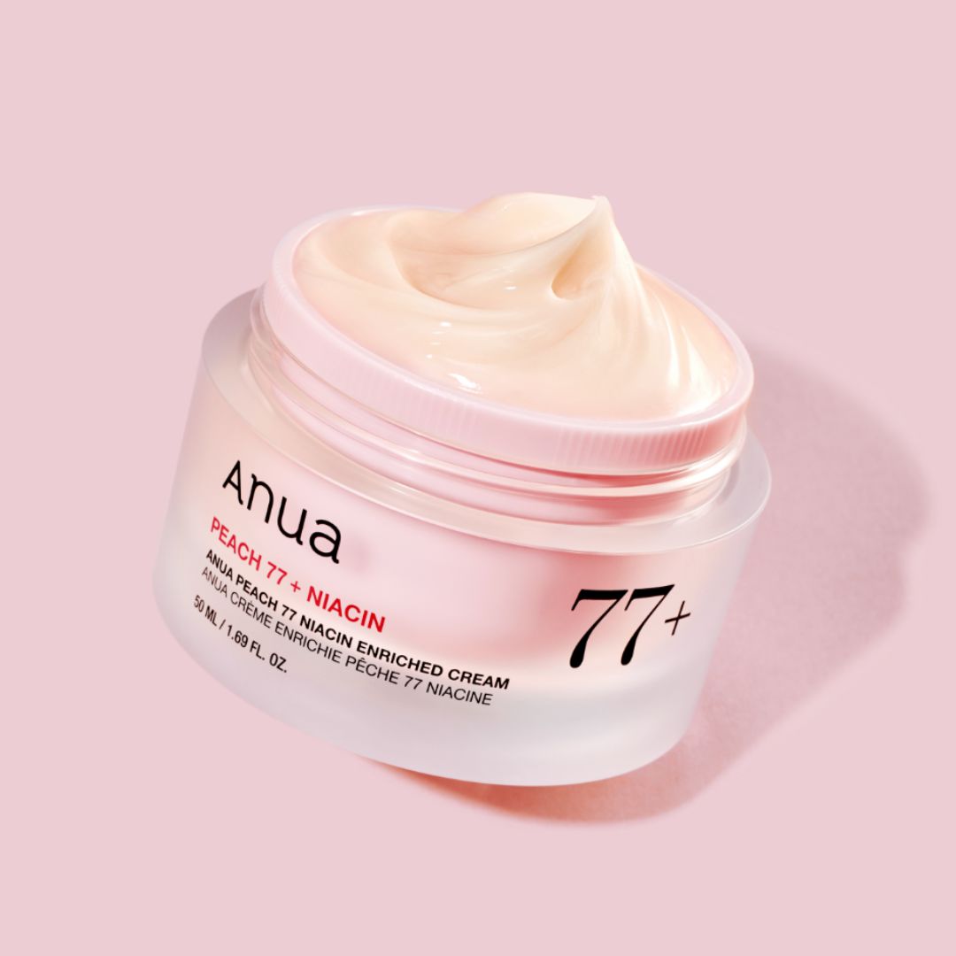 Anua - Peach 77 Niacin Enriched Cream - Niacinamide Face Cream