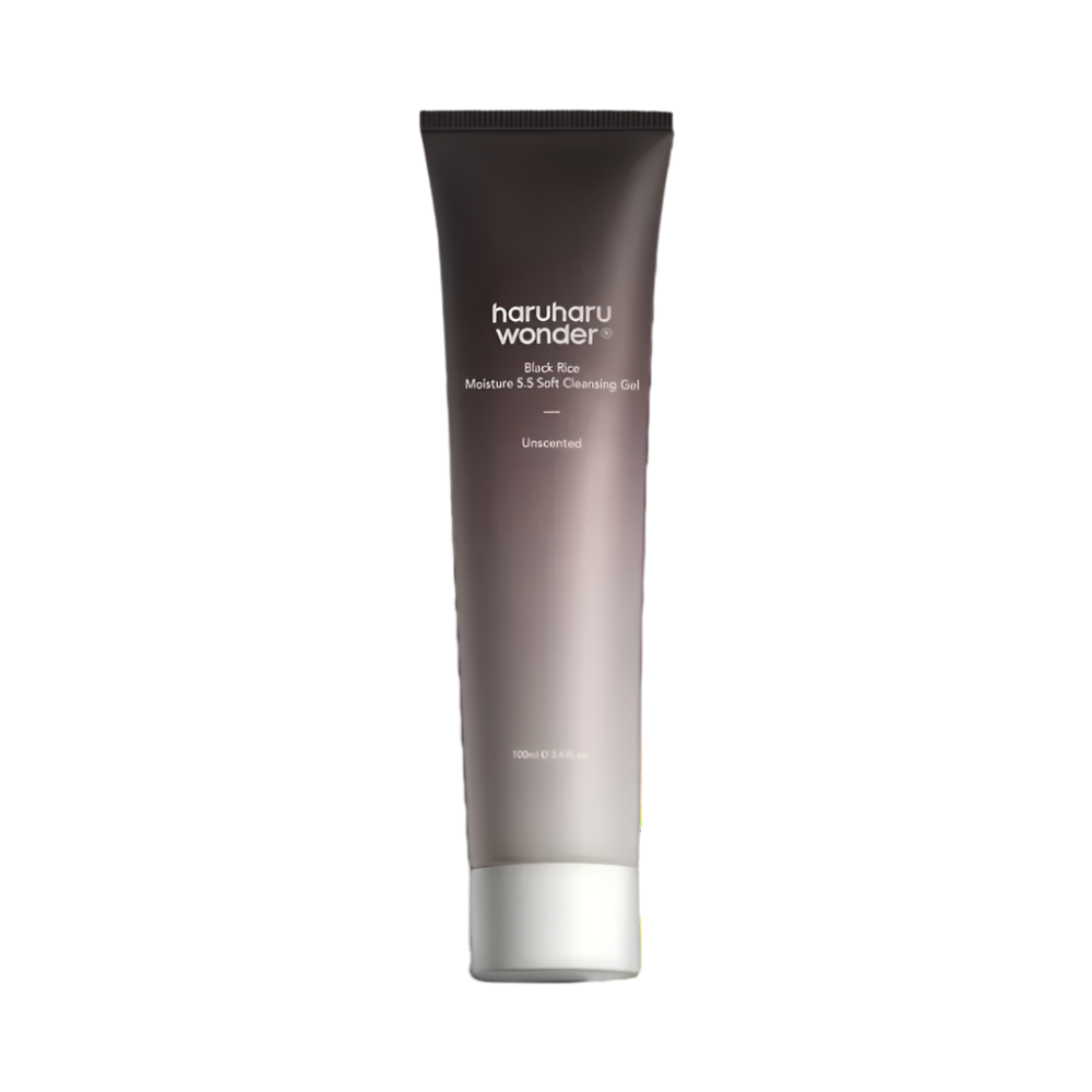 Haruharu wonder - Black Rice Moisture 5.5 Soft Cleansing Gel - Hidratáló arctisztító