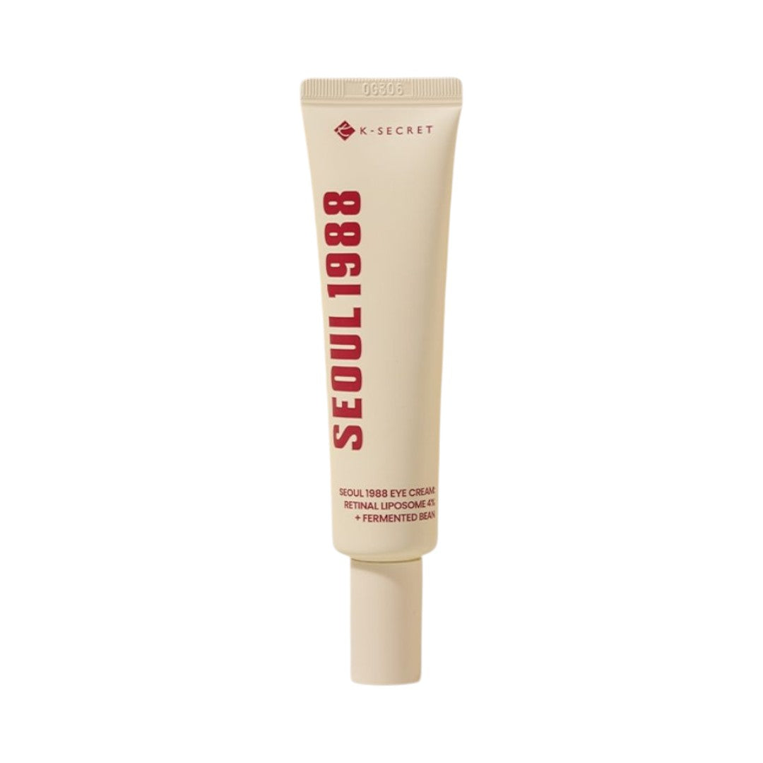 K-SECRET - SEOUL 1988 Eye Cream: Retinal Liposome 4% + Fermented Bean - Szemkörnyékápoló - 30ml