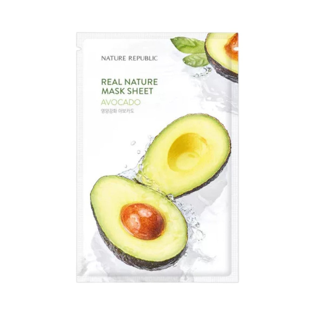 Nature-Republic-REAL-NATURE-SHEET-MASK-AVOCADO