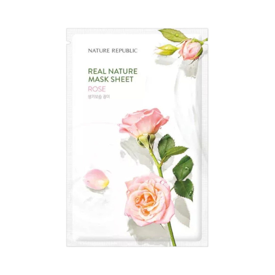 Nature Republic - Real Nature Mask Sheet/ Rose - 1db