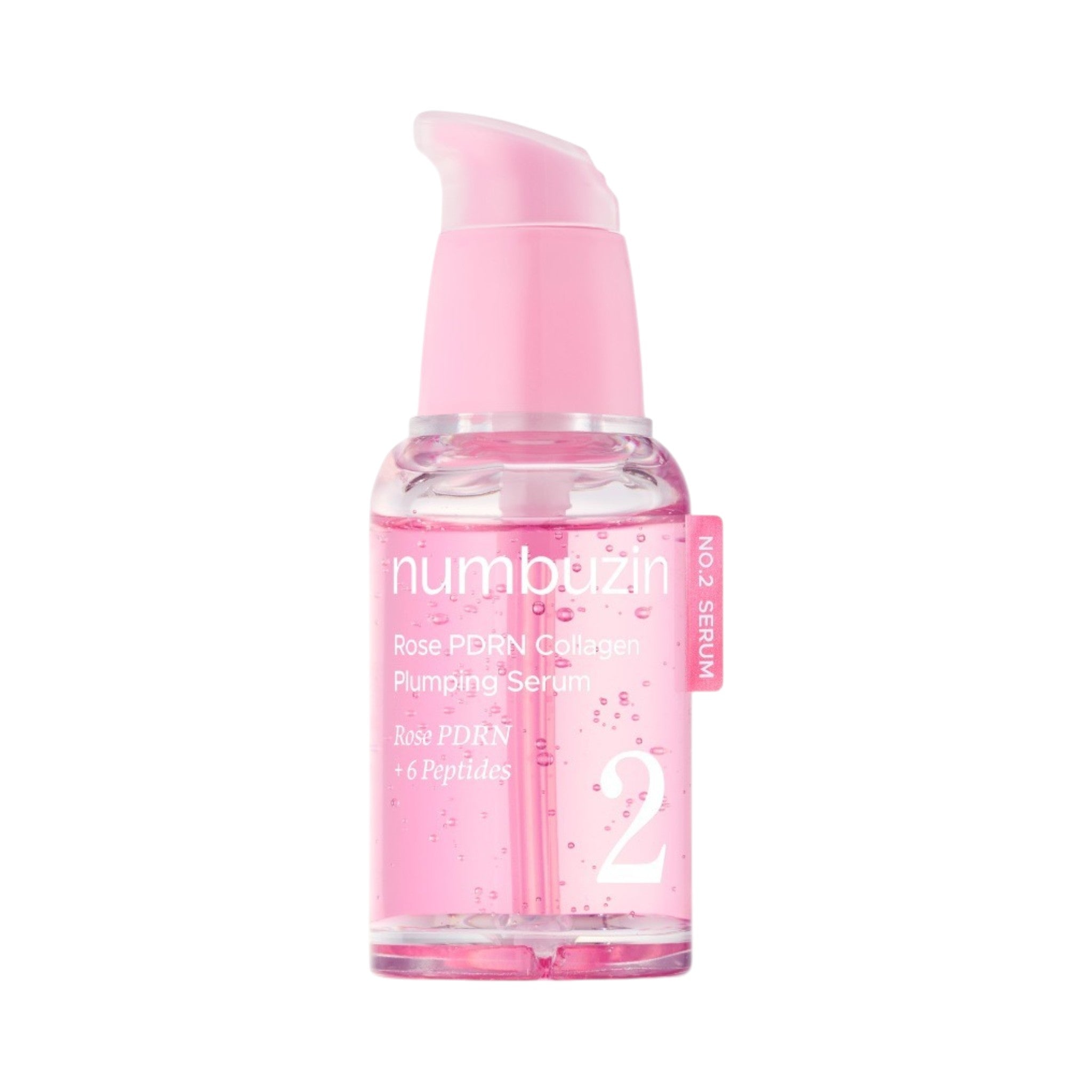 numbuzin - No.2 Rose PDRN Collagen Plumping Serum - 30ml