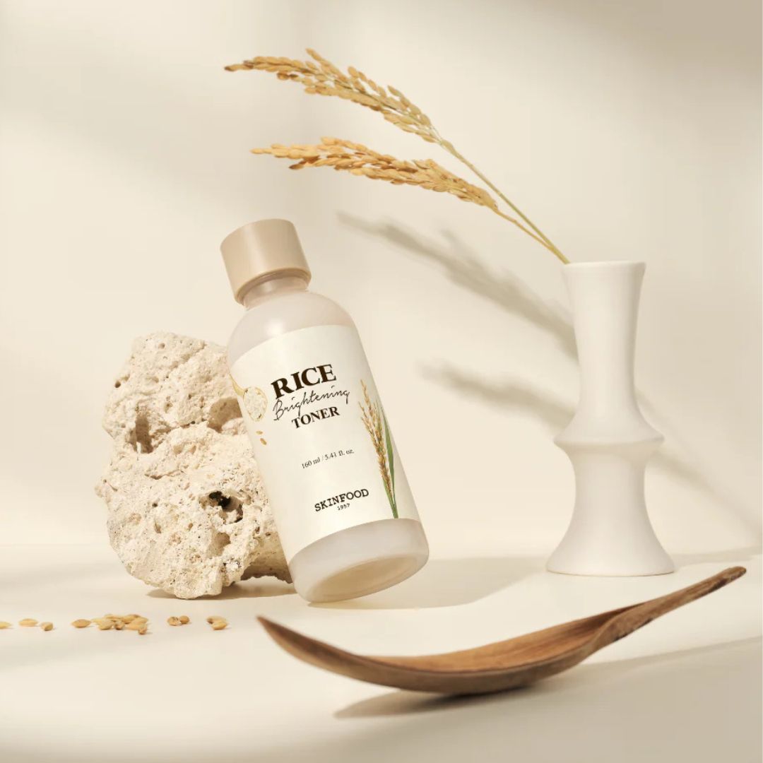 Skinfood	- Rice Brightening Toner - Hidratáló toner rizssel - 160ml